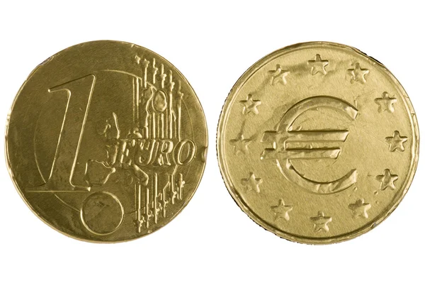 Σοκολάτα καραμέλα κέρμα — Φωτογραφία Αρχείου