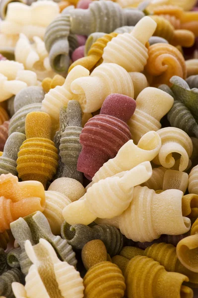 Colored pasta macro — Stock Photo, Image