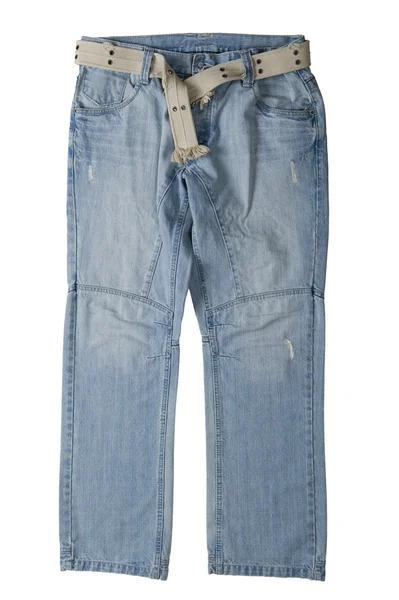 Jeans em branco — Fotografia de Stock