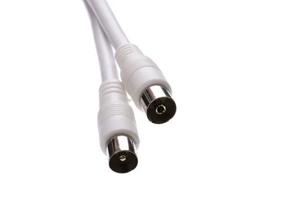 Coaxiale kabel close-up — Stockfoto