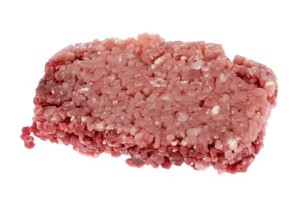 Mince meat isolated on white background — Stock Photo, Image