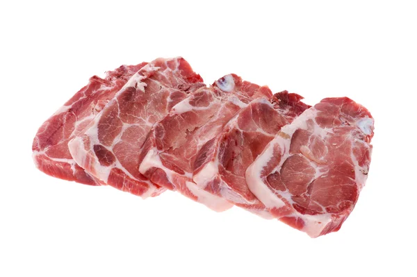 Carne de bovino macro — Fotografia de Stock