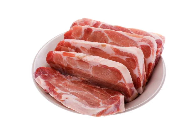Beef isolated on white background — Stock Photo, Image