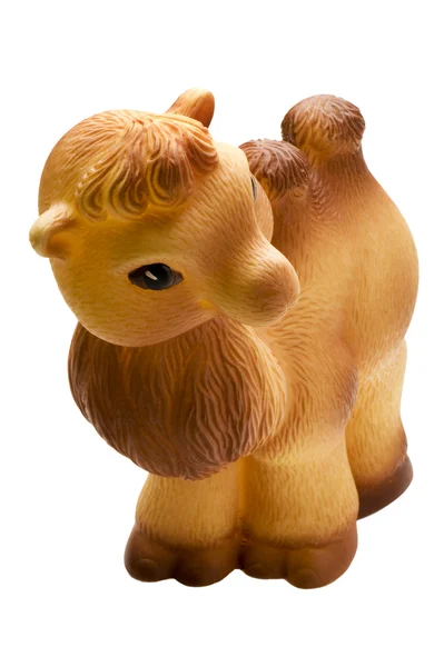 Іграшка на верблюді крупним планом — стокове фото