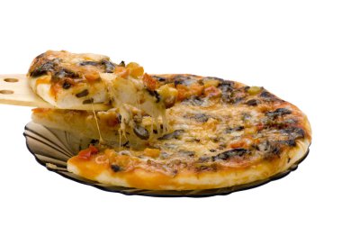 Dilimlenmiş pizza makrosu