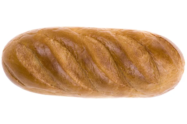 Objekt Bílém Potraviny Bílý Chléb — Stock fotografie