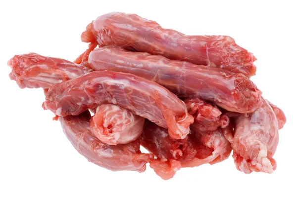 Object White Food Chicken Neck — Stock Photo, Image