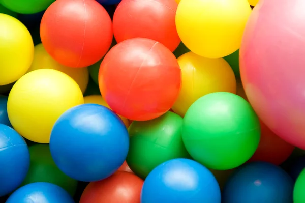 Balles de couleur macro — Photo