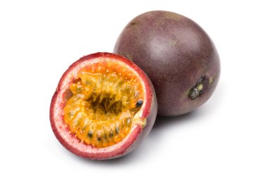 Passionfruit close up clipart