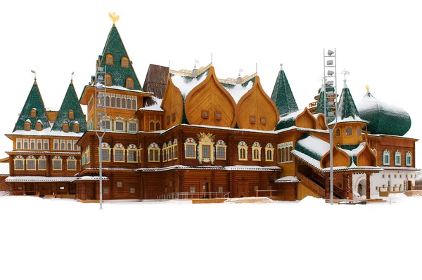 El palacio de madera del zar Alexei Mikhailovich — Foto de Stock