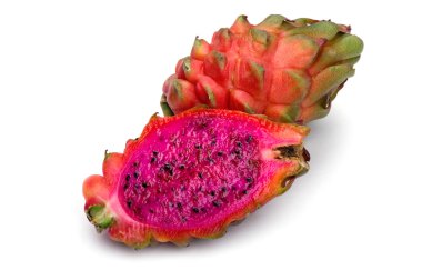 Red Pitahaya close up clipart