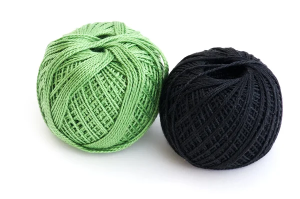 Yarn ball macro — Stock Photo, Image