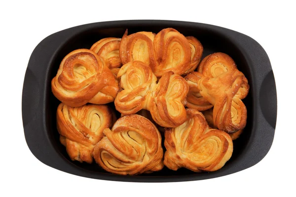 Rolls in the pan close up — Stock Photo, Image