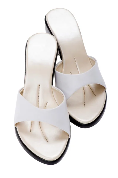 Weiße Schuhe — Stockfoto