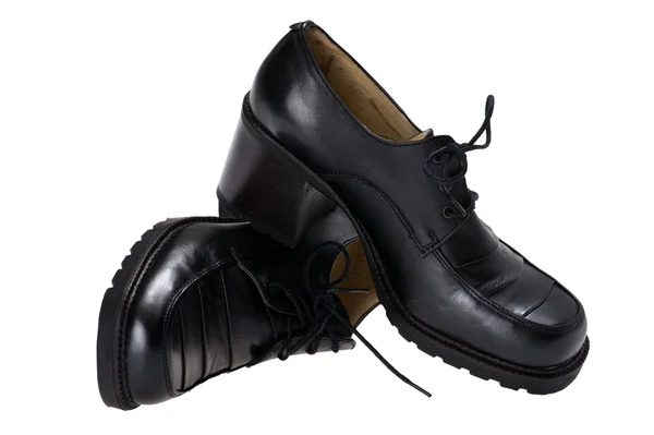 Casual schoenen geïsoleerd op wit close-up — Stockfoto