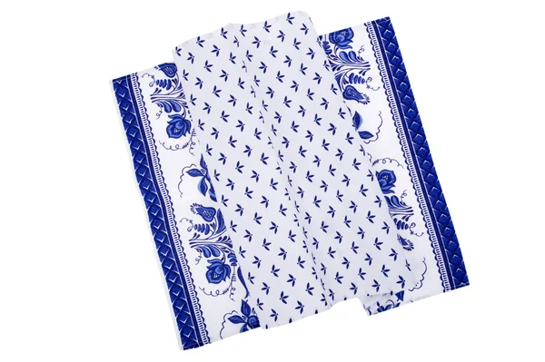 Decoration napkin on white — Stock Photo, Image