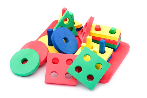 Çocuklar için geometrik oyuncak — Stok fotoğraf