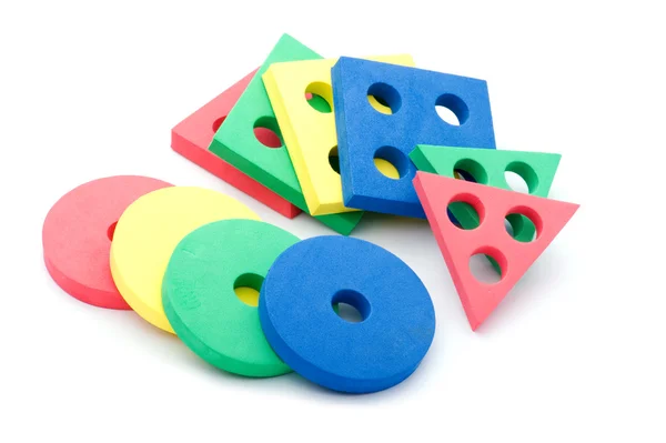 Geometric toy for children macro — Stock Photo, Image