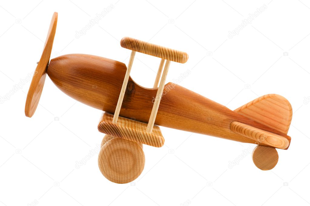 Wooden toy airplane close up Stock Photo by ©Garry518 5150591