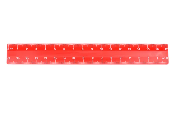 Plastic ruler — Stock Photo, Image