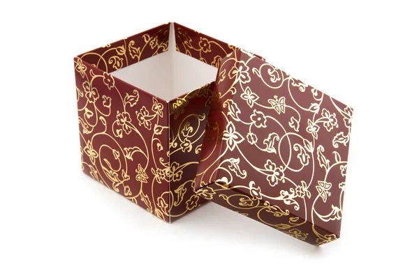 Open box for gift — Stock Photo, Image