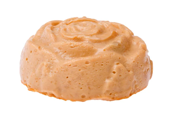 Homemade pudding macro — Stock Photo, Image