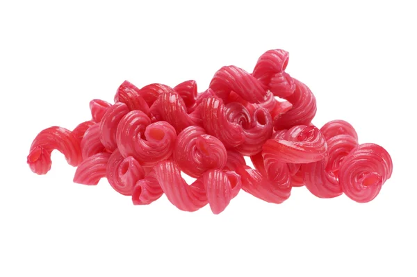 Red macaroni — Stock Photo, Image