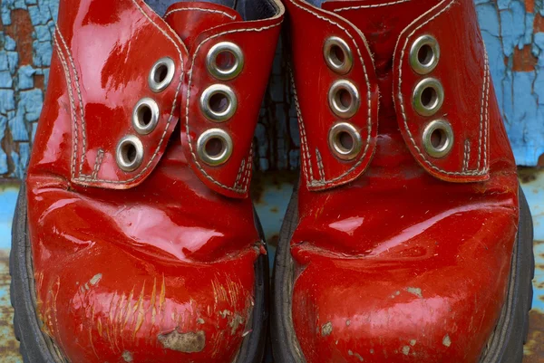 赤いブーツ — ストック写真