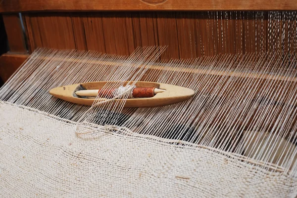 Античный ткацкий станок — стоковое фото