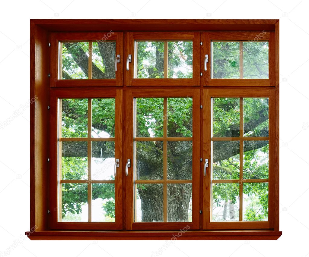 Oak for the wooden window