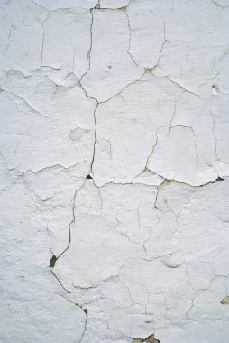 Pronounced cracks in a wall with extra textures clipart