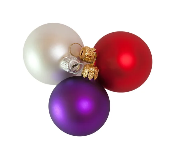 Bolas de adornos de Navidad —  Fotos de Stock