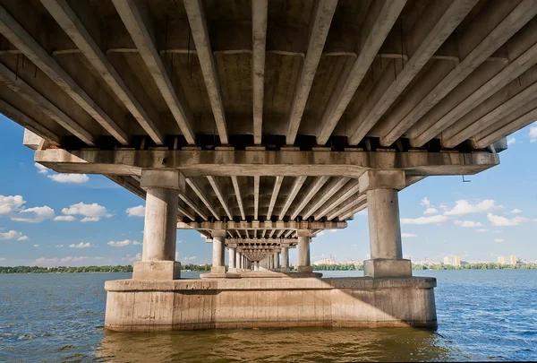 stock image Bridge on the River Dnieper