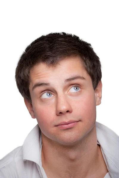 Casual man portrait smiling — Stock Photo, Image