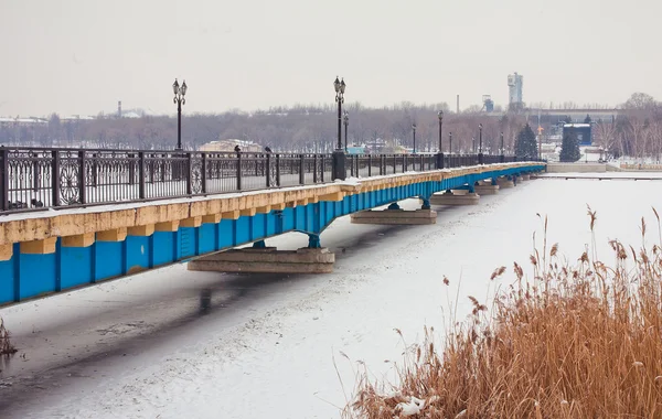 Puente de invierno — Foto de Stock