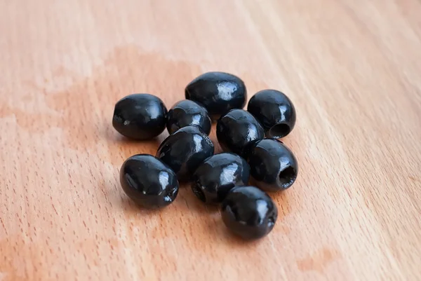 stock image Bunch of black olives