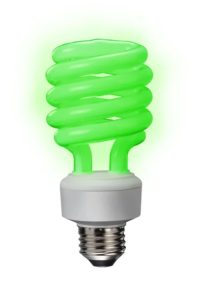 Fluoreszkáló villanykörte. — Stock Fotó