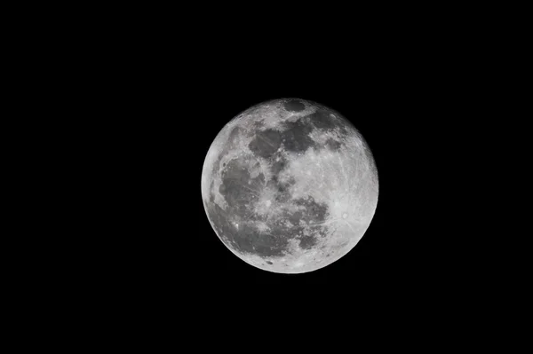 stock image Full moon taken with a 14 inch telescope 12/21/10.