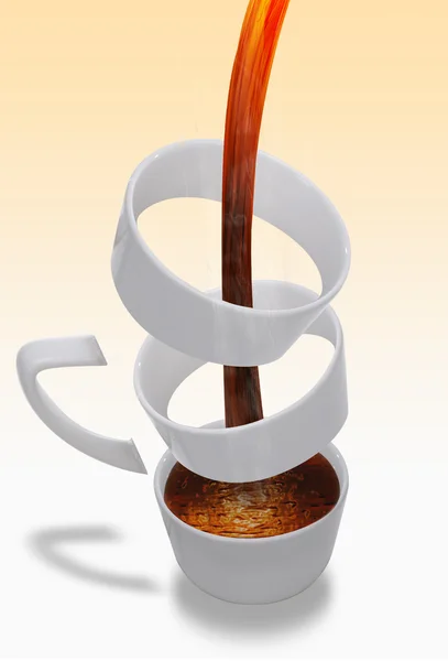 Loca taza de café . — Foto de Stock