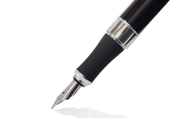 Черная Ручка Изолирована Белом Фоне — стоковое фото