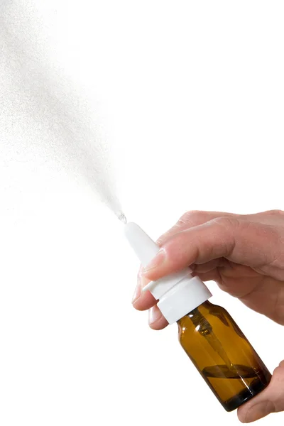 Medicine Cold Spray Nose — Stock Photo, Image