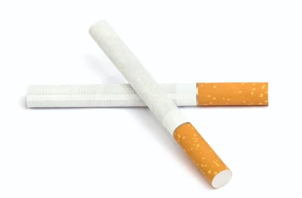 Dwa papierosy — Zdjęcie stockowe