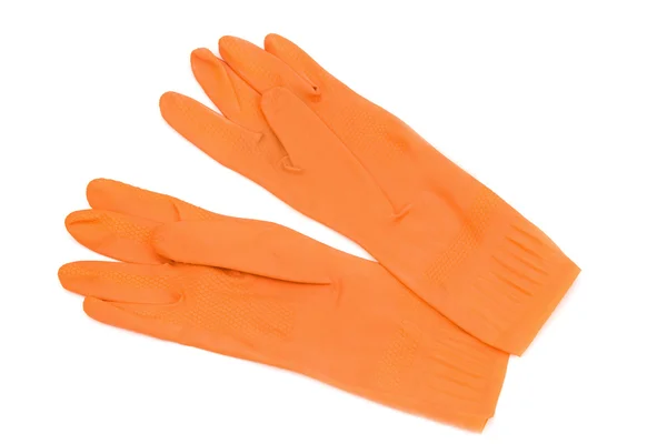Rubber gloves Stock Photo