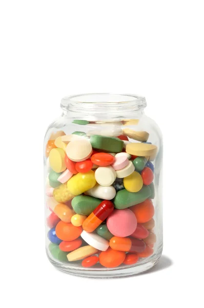 Kapszulák és tabletták — Stock Fotó