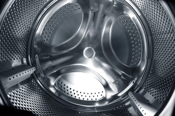 洗濯機の金属の円形の要素 クローズ アップ写真 — ストック写真