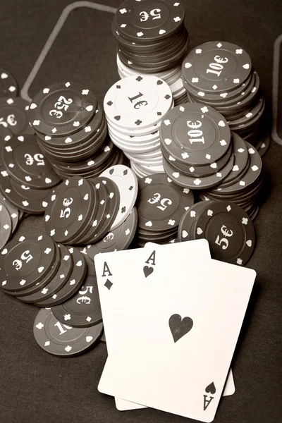 Old poker — Stock Photo, Image