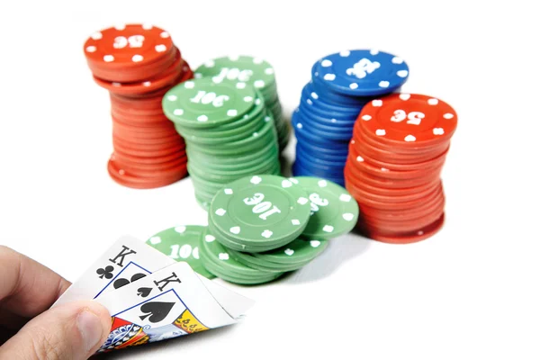 Pókerkártyák — Stock Fotó