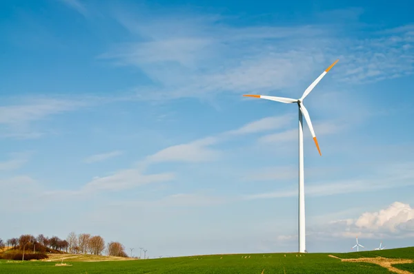 Wind turbine farm — Stock Photo, Image