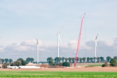inşa rüzgar elektrik santrallar