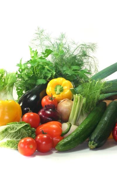 Zeleninové nakupování — Stock fotografie